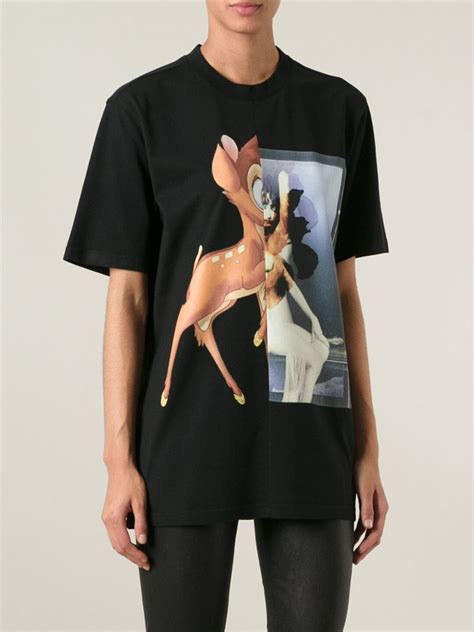 givenchy bambi t shirt black|null .